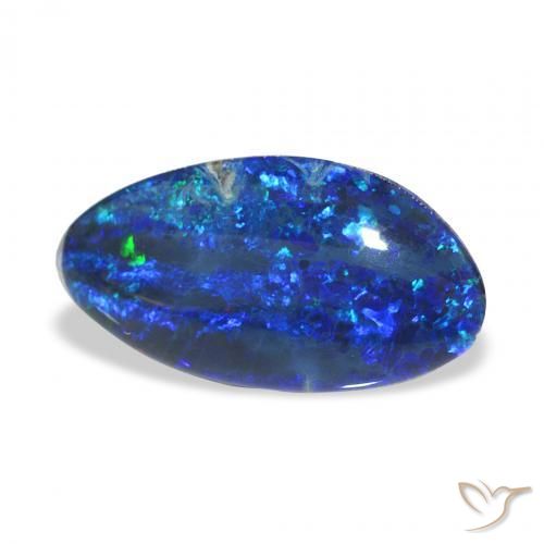 Triplet d'opale Multicolore naturelle Fantaisie, 4.47 ct, Opaque