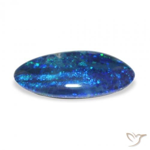 Triplet d'opale Multicolore naturelle Fantaisie, 4.47 ct, Opaque