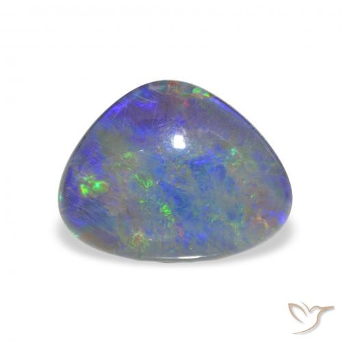 4.02ct Multicolore Triplet d'opale, Fantaisie, Opaque
