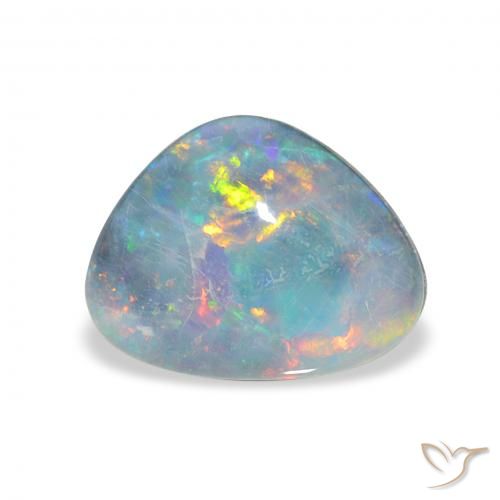 4.46ct Multicolore Triplet d'opale, Fantaisie, Opaque