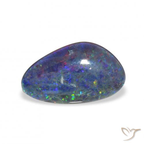3.30ct Multicolore Triplet d'opale, Fantaisie, Opaque