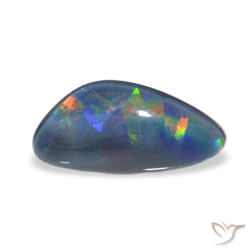 1.89ct Multicolore Triplet d'opale, Fantaisie, Opaque