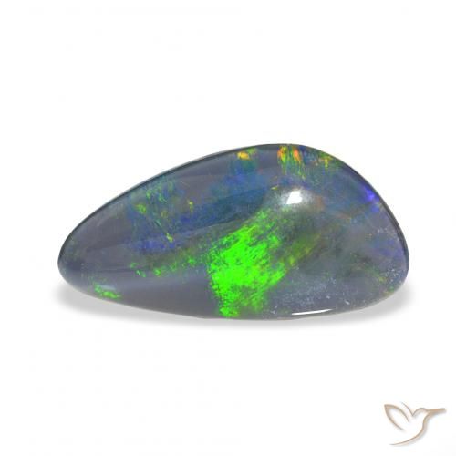 4.24ct Multicolore Triplet d'opale, Fantaisie, Opaque