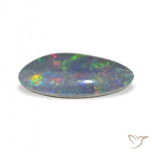 Triplet d'opale Multicolore naturelle Fantaisie, 3.28 ct, Opaque
