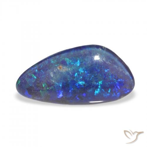 3.90ct Multicolore Triplet d'opale, Fantaisie, Opaque