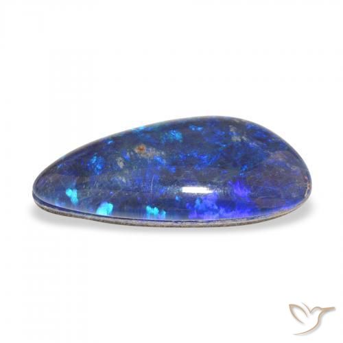 Triplet d'opale Multicolore naturelle Fantaisie, 3.90 ct, Opaque