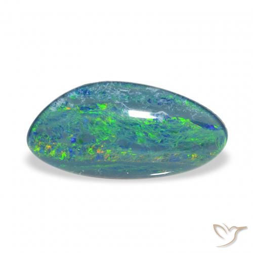 2.48ct Multicolore Triplet d'opale, Fantaisie, Opaque