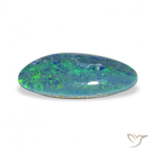 Triplet d'opale Multicolore naturelle Fantaisie, 2.48 ct, Opaque