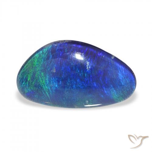 4.43ct Multicolore Triplet d'opale, Fantaisie, Opaque
