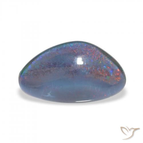 Triplet d'opale Multicolore naturelle Fantaisie, 4.06 ct, Opaque