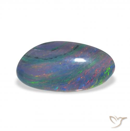 3.49ct Multicolore Triplet d'opale, Fantaisie, Opaque