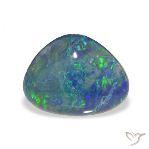 4.05ct Multicolore Triplet d'opale, Fantaisie, Opaque