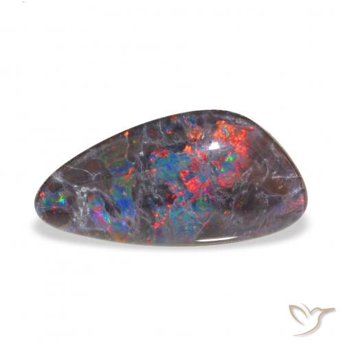 4.04ct Multicolore Triplet d'opale, Fantaisie, Opaque