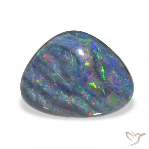 4.27ct Multicolore Triplet d'opale, Fantaisie, Opaque