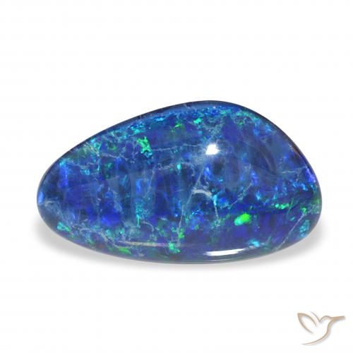3.67ct Multicolore Triplet d'opale, Fantaisie, Opaque