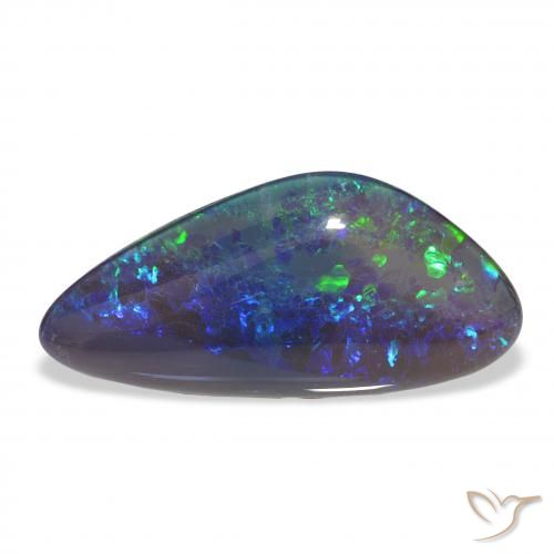 7.68ct Multicolore Triplet d'opale, Fantaisie, Opaque