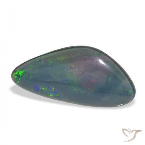 Triplet d'opale Multicolore naturelle Fantaisie, 7.38 ct, Opaque