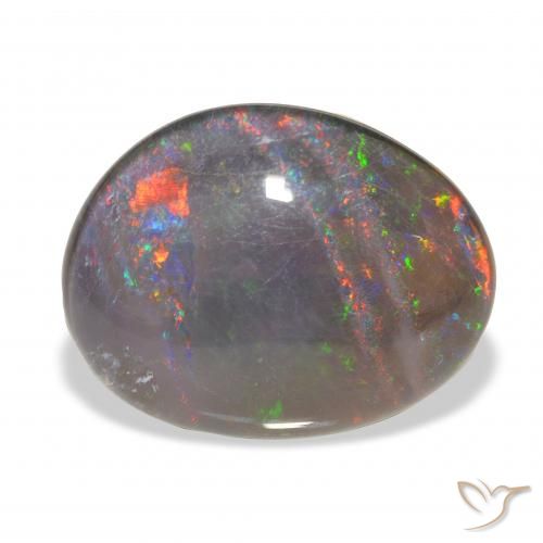 Triplet d'opale Multicolore naturelle Fantaisie, 9.45 ct, Opaque