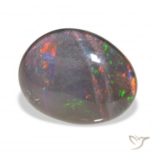 Triplet d'opale Multicolore naturelle Fantaisie, 9.45 ct, Opaque