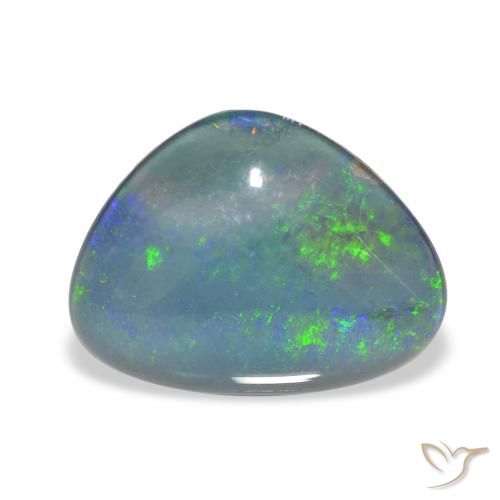 Triplet d'opale Multicolore naturelle Fantaisie, 3.99 ct, Opaque