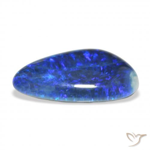 Triplet d'opale Multicolore naturelle Fantaisie, 8.90 ct, Opaque