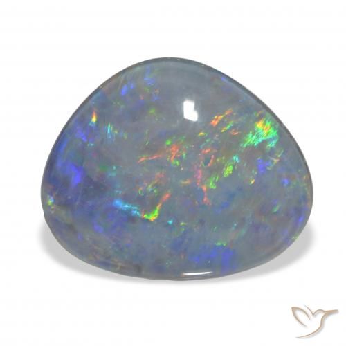 8.11ct Multicolore Triplet d'opale, Fantaisie, Opaque