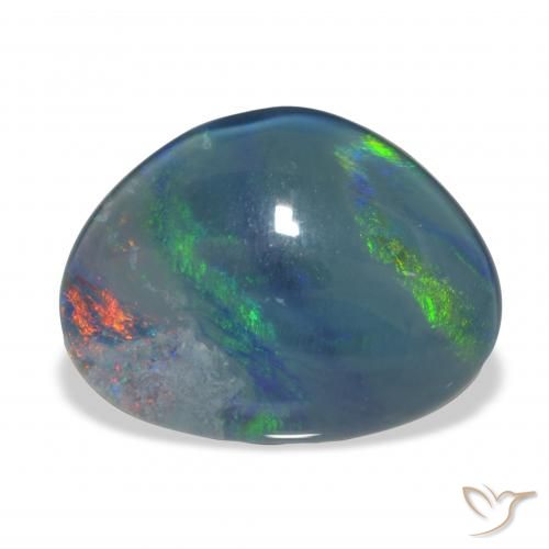 8.32ct Multicolore Triplet d'opale, Fantaisie, Opaque