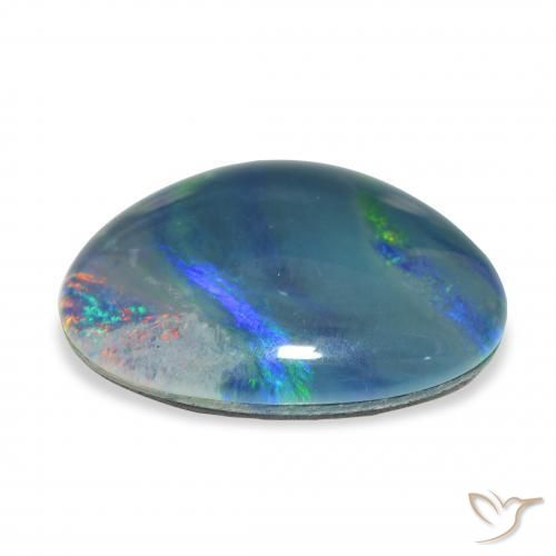Triplet d'opale Multicolore naturelle Fantaisie, 8.32 ct, Opaque