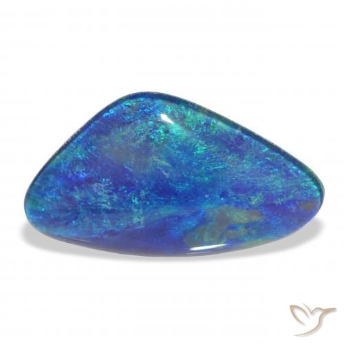 Triplet d'opale Multicolore naturelle Fantaisie, 11.40 ct, Opaque