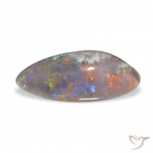 2.41ct Multicolore Triplet d'opale Pierres précieuses, Fantaisie, Opaque
