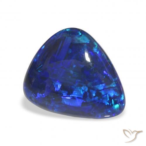 Triplet d'opale Multicolore naturelle Fantaisie, 4.63 ct, Opaque