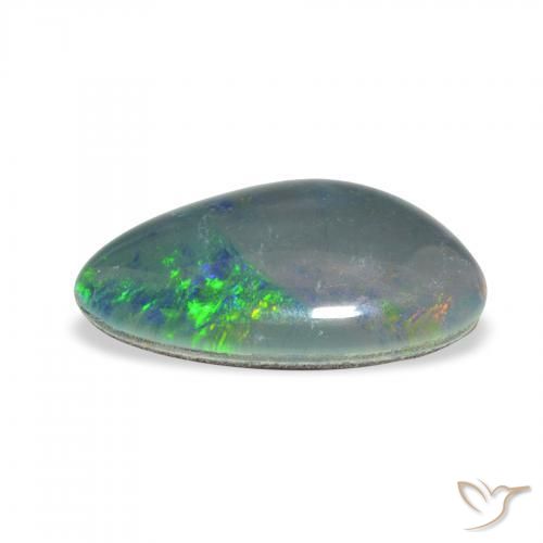 Triplet d'opale Multicolore naturelle Fantaisie, 3.69 ct, Opaque