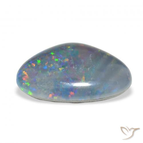Triplet d'opale Multicolore naturelle Fantaisie, 7.13 ct, Opaque