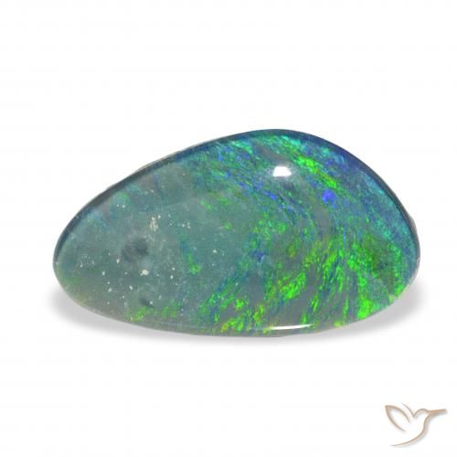 3.35ct Multicolore Triplet d'opale, Fantaisie, Opaque