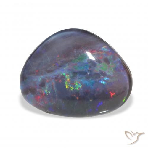 Triplet d'opale Multicolore naturelle Fantaisie, 8.62 ct, Opaque
