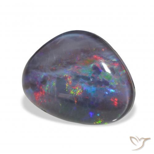 Triplet d'opale Multicolore naturelle Fantaisie, 8.62 ct, Opaque