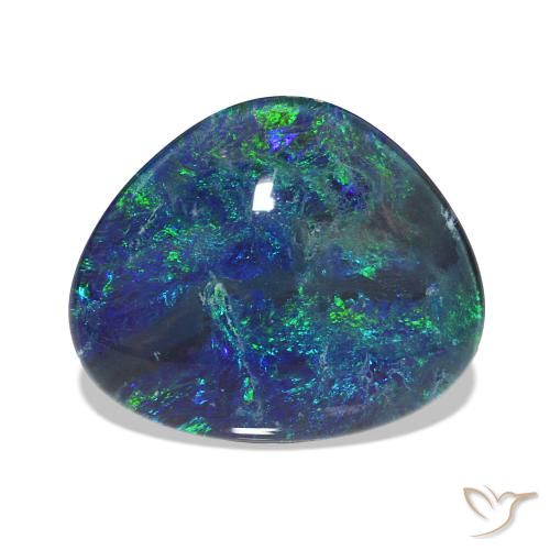 Triplet d'opale Multicolore naturelle Fantaisie, 8.36 ct, Opaque