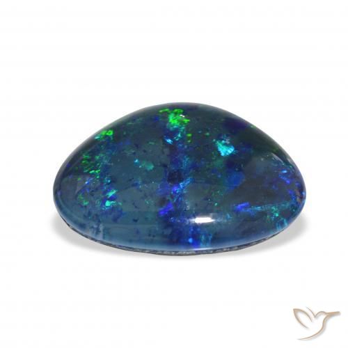 Triplet d'opale Multicolore naturelle Fantaisie, 8.62 ct, Opaque