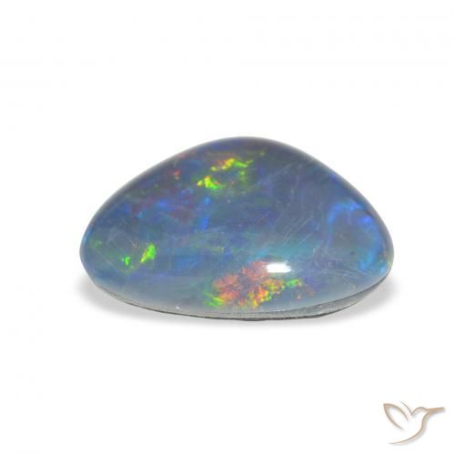 Triplet d'opale Multicolore naturelle Fantaisie, 3.87 ct, Opaque