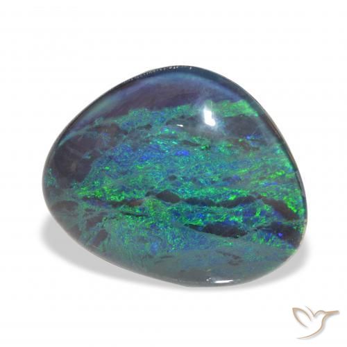 Triplet d'opale Multicolore naturelle Fantaisie, 11.50 ct, Opaque