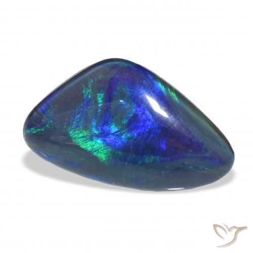 Triplet d'opale Multicolore naturelle Fantaisie, 12.13 ct, Opaque