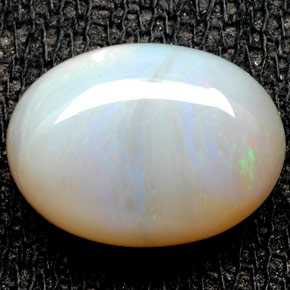 Opale multicolore naturelle transparent, 2,76 ct, transparent / translucide