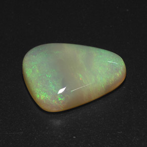 Opale multicolore naturelle transparent, 10,15 ct, transparent / translucide