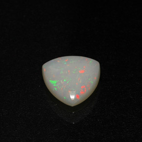 Opale multicolore naturelle transparent, 0,58 ct, transparent / translucide