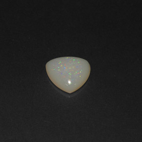 Opale multicolore naturelle transparent, 0,56 ct, transparent / translucide