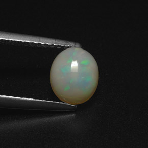Opale multicolore naturelle transparent, 0,94 ct, transparent / translucide