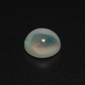 Opale multicolore naturelle transparent, 0,72 ct, transparent / translucide
