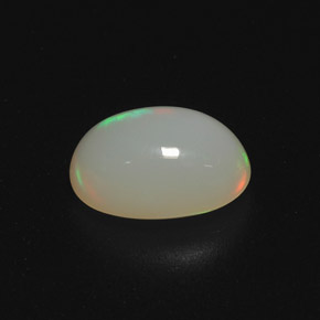 Opale multicolore naturelle transparent, 1,05 ct, transparent / translucide
