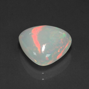 Opale multicolore naturelle transparent, 3,19 ct, transparent / translucide