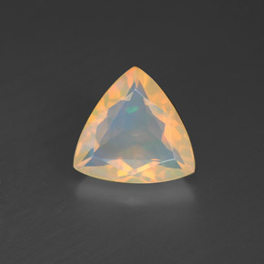 Opale multicolore naturelle transparent, 1,21 ct, transparent / translucide